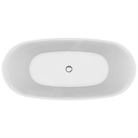 Cersanit Inverto - Baignoire en îlot, 170x80 cm, pieds inclus, blanc S301-339 (1/3)