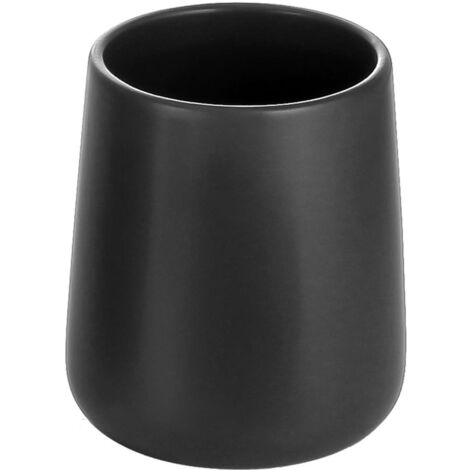 Aqualine Accessoires - Verre pour brosses à dents et dentifrice, noir 08137 (1/2)
