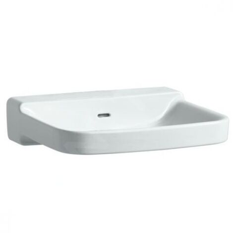 Laufen Pro Liberty - Lavabo, 650x550 mm, sans trou pour robinetterie, blanc H8119530001091 (1/3)