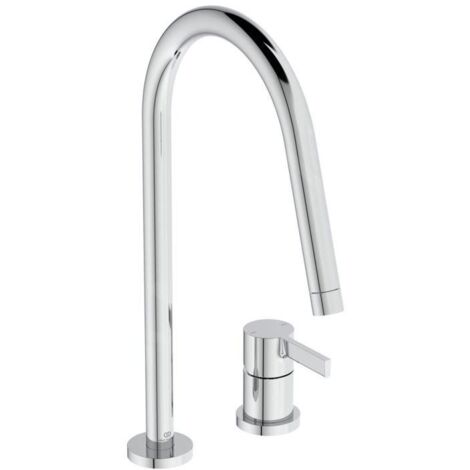 Ideal Standard Gusto - Mitigeur d'évier, installation à 2 trous, chrome BD422AA (1/5)