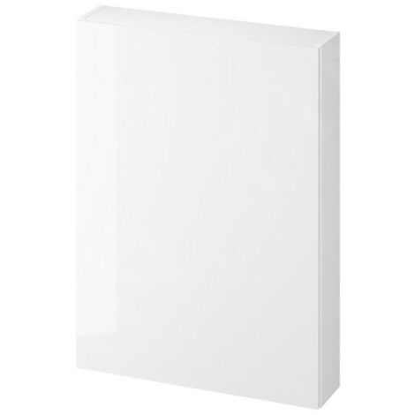 Cersanit City - Armoire 80x59x14 cm, 1 porte, charnières L/P, blanc S584-021-DSM (1/3)