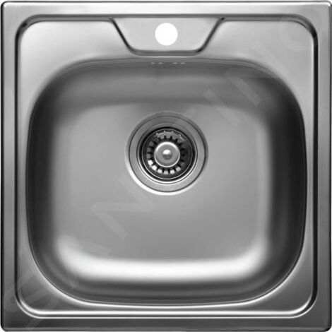 Alveus Allux - Évier 480x480 mm, inox 1074634