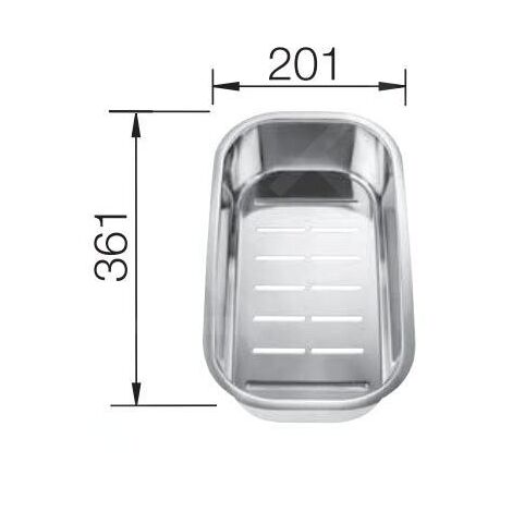 Blanco Accessoires - Bol, inox 224787