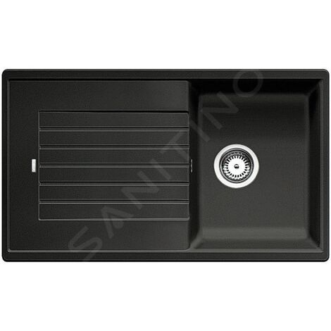 Blanco Zia 45 - Évier en silgranit, 860x500 mm, noir 526011 (1/2)