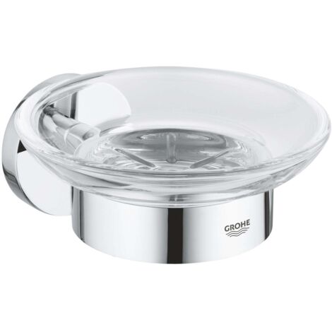 Grohe QuickFix Start - Porte-savon avec support, verre/chrome 41193000 (1/5)