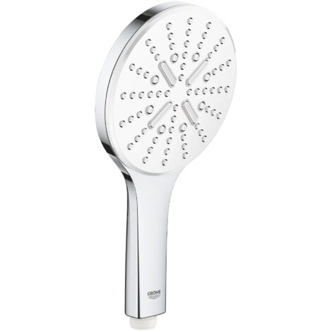 Grohe Rainshower SmartActive - Douche de tête 130, 3 jets, blanc lunaire 26544LS0 (1/5)