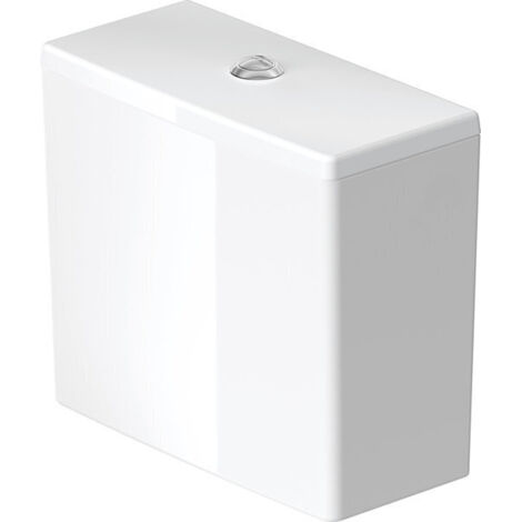 Duravit ME by Starck - Réservoir de chasse 390x180 mm, alimentation à droite / gauche, blanc 0938100005 (1/5)