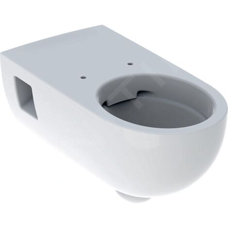 Geberit Selnova - WC suspendu, adapté aux PMR, Rimfree, blanc 500.693.01.2 (1/3)