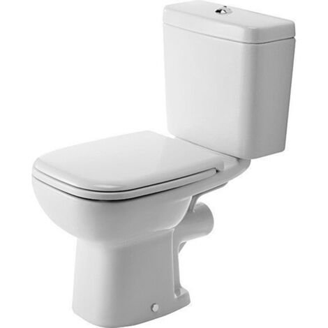 Duravit – Cuvette de WC à poser évacuation horizontale 6L – Céramique sanitaire – Dimensions 355x650mm – 21110900002