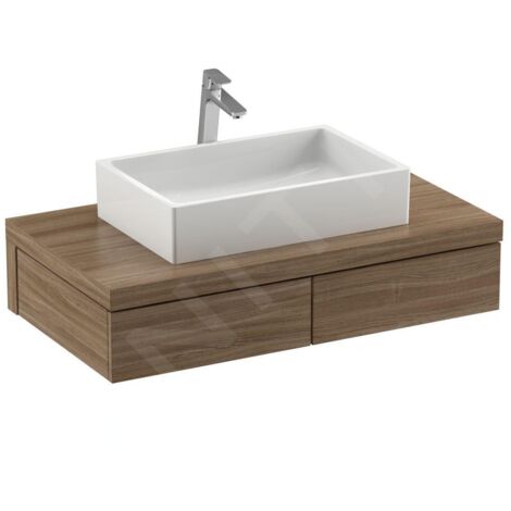 Ravak Formy - Armoire sous le lavabo 1200x550x220 mm, noyer X000001037 (1/4)
