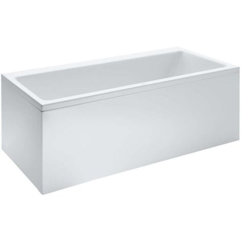 Laufen Pro - Baignoire avec support et panneau frontal gauche, 1600x700 mm, blanc H2339550000001 (1/3)
