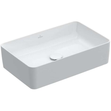 Villeroy & Boch Collaro - Vasque, 560x360 mm, CeramicPlus, blanc alpin 4A2056R1