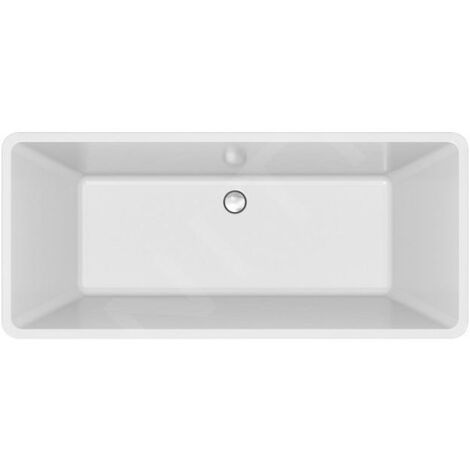 Cersanit Crea - Baignoire en îlot, 162x72 cm, pieds inclus, blanc S301-299 (1/3)