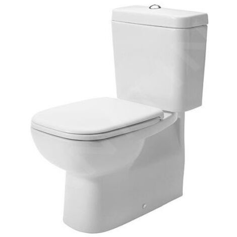 Duravit D-Code - WC à poser, évacuation Vario, blanc 21180900002 (1/3)