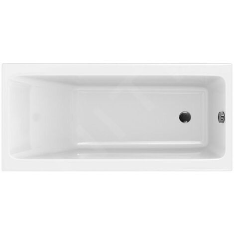 Cersanit Crea - Baignoire 160 x 75 cm, pieds inclus, blanc S301-225 (1/5)