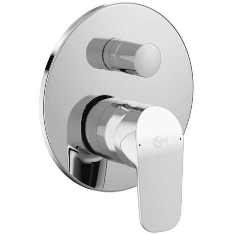 Mitigeur baignoire encastre Ideal Standard Ceraflex, rosace diam. 163 mm, chrome (1/3)