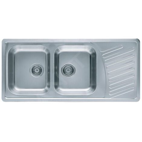 Alveus Elegant - Évier 1110x510 mm, inox 1009386 (1/3)