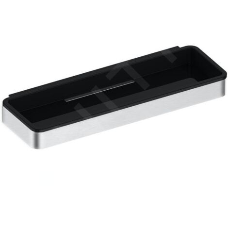 Keuco Plan - Étagère, longueur : 29 cm, inox/noir 14958070037 (1/2)