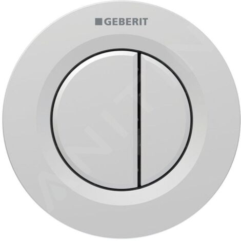 Geberit Systèmes de chasse d’eau - Commande à distance de chasse d'eau type 01, 2 actions, pour réservoir de chasse encastré 8 (1/2)
