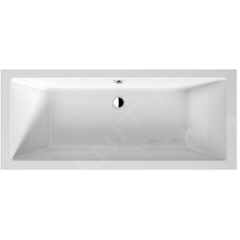 Jika Cubito Pure - Baignoire 1800x800 mm, vidage au milieu, blanc H2254200000001 (1/2)