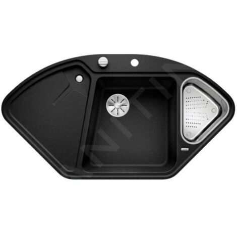 Blanco Delta II - Évier en silgranite, 1042x560 mm, avec accessoires, InFino, anthracite 523670 (1/4)