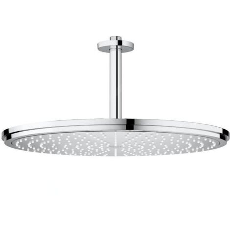 Grohe Rainshower - Douche de tête Cosmopolitan, diamètre 400 mm, bras de douche 142 mm, chrome 26256000 (1/5)