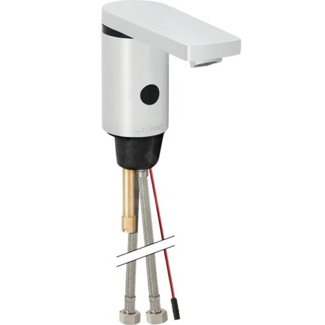 Geberit Public - Robinet de lavabo électronique, avec mitigeur, sans générateur, chrome brillant 116.446.21.1 (1/3)