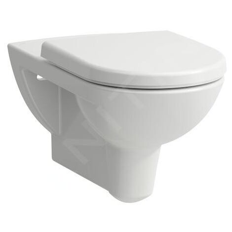 Laufen Pro Liberty - WC suspendus adaptés aux personnes à mobilité réduite, Rimless, blanc H8219540000001 (1/3)