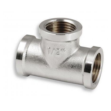 Novaservis Matériel de plomberie - T - pièce chromée 3/8" FT224/10 (1/2)