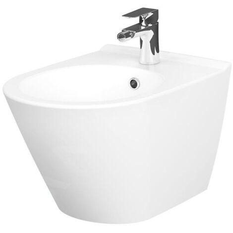 Cersanit City - Bidet suspendu, trou pour robinet, blanc K35-043 (1/2)