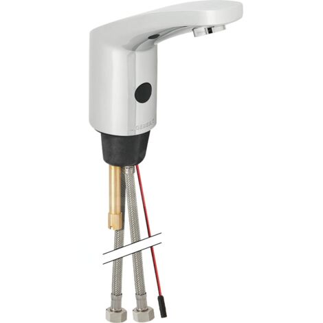 Geberit Public - Robinet de lavabo électronique, avec mitigeur, sans générateur, chrome brillant 116.445.21.1 (1/3)