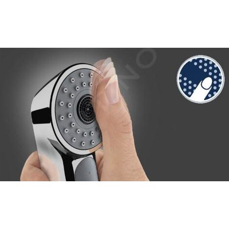 Grohe Sena - Robinet mural avec douchette de bidet manuelle, chrome 26332000