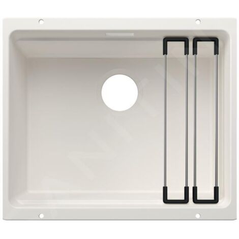 Blanco Etagon 500 - Évier en silgranit 50x40 mm, avec accessoires, blanc 527759 (1/2)