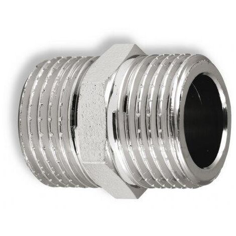 Novaservis Matériel de plomberie - Mamelon chromé 3/8" FT226/10 (1/2)