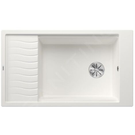 Blanco Elon XL 8 - Évier en silgranit 860x500 mm, avec accessoires, InFino, blanc 524874
