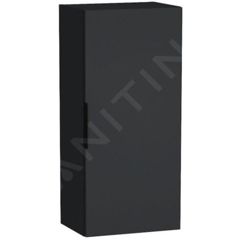 Jika Cube - Armoire moyenne 35x75x25 cm, 1 porte G/D, anthracite mat H4537111763521 (1/2)