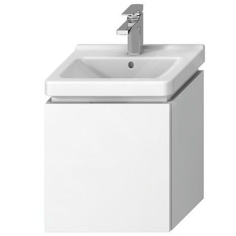 Jika Cubito - Meuble lavabo 440x480 mm, 1 tiroir, blanc H40J4213015001 (1/4)