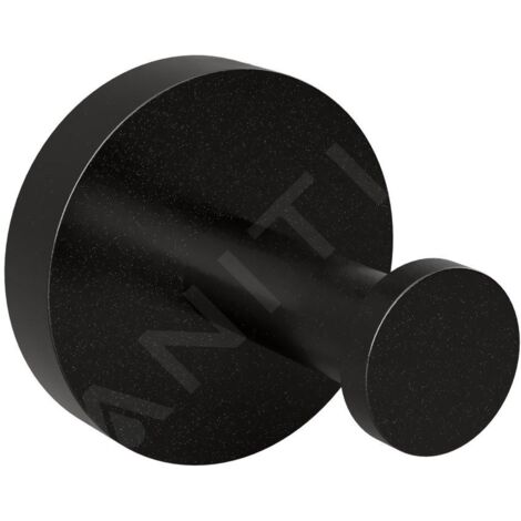Sapho X-Round - Patère, noir XR203B