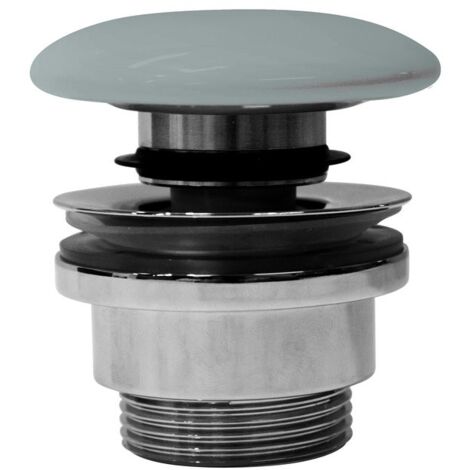 GSI Cliquer-Clack déchets de lavabo 5/4“, fiche céramique, ghiaccio mat (1/4)