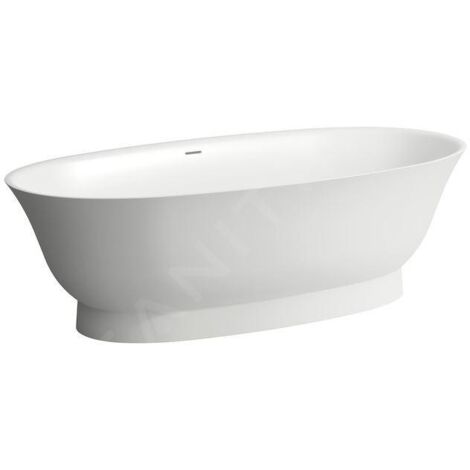 Laufen The New Classic - Baignoire îlot 1900x900x580 mm, blanc H2208520000001 (1/5)