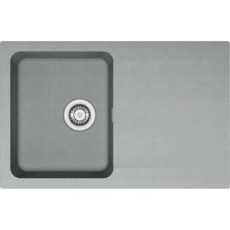 Franke Orion - Évier en tectonite  OID 611-78, 780 x 500 mm, gris 114.0395.184 (1/4)