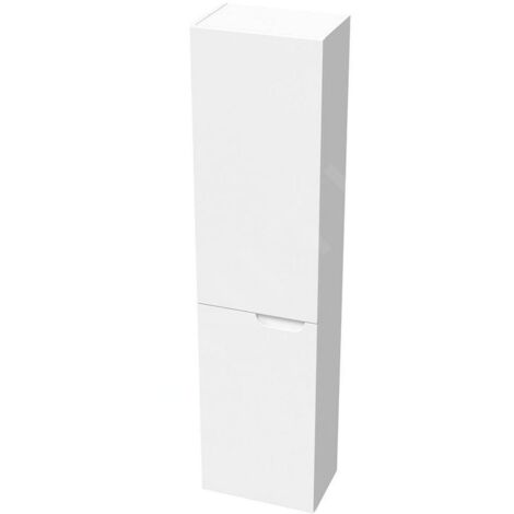 Ravak Classic II - Armoire haute, 1600x400x260 mm, 2 portes, charnières à gauche, blanc brillant X000001472 (1/5)