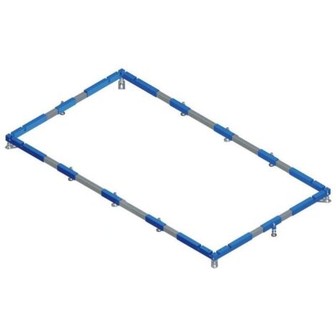 Villeroy & Boch Accessoires - Cadre de montage ViFrame pour receveurs en Quaryl jusqu’à 1000 x 1000 mm U91412300 (1/2)