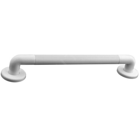 Aqualine Accessoires - Main courante, 45 cm, plastique blanc MD240 (1/5)