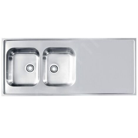 Alveus Classic Pro - Évier 1400x600 mm, inox 1132129 (1/3)
