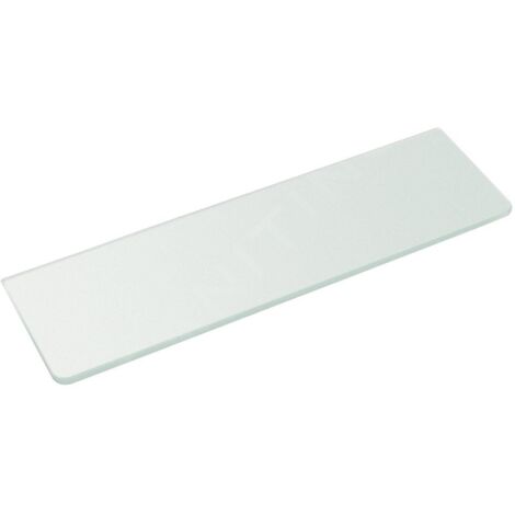 Sapho Accessoires - Tablette, longueur 300 mm, verre laiteux 22479 (1/5)