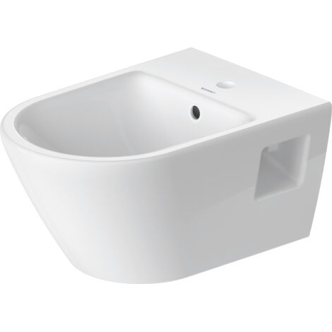 Bidet suspendu Duravit D-Neo, l x H x P : 360 x 270 mm, blanc (1/5)