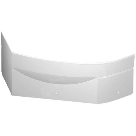 Polysan Mamba - Panneau de revêtement d’angle 170 R, droit, blanc 77312 (1/2)