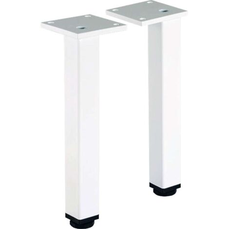 Geberit Selnova Square - Pieds de meubles, 2x, blanc 501.423.01.1 (1/3)
