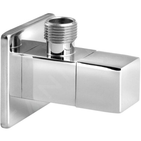 Aqualine Robinets d’angle - Vanne d'angle 1/2 "x3/8", sans écrou, chromé 5318